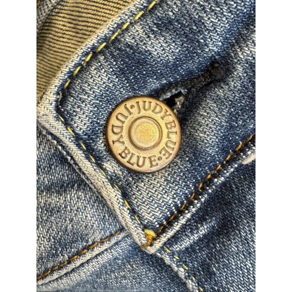 Judy Blue Jeans Size 16W Jonesborough High Rise Fray Detail Slim Fit JB88461 - Picture 16 of 16